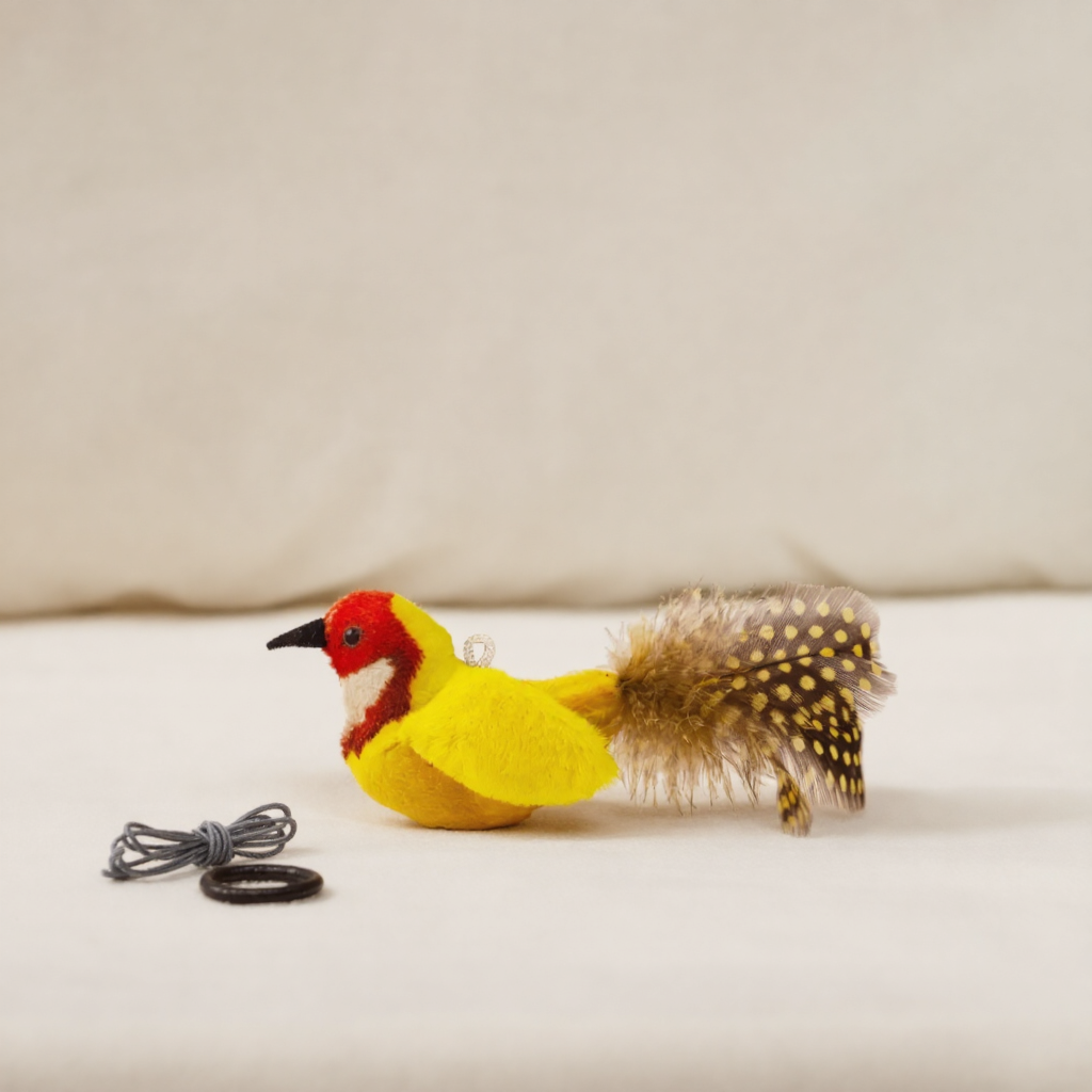 Pawlio FlutterWing interactive bird cat toy, clean product shot