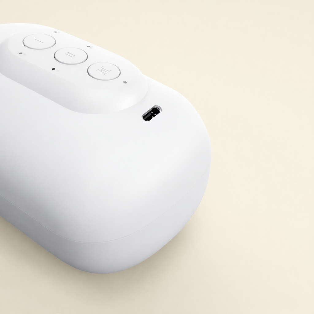 Pawlio LaserDot USB charging port detail