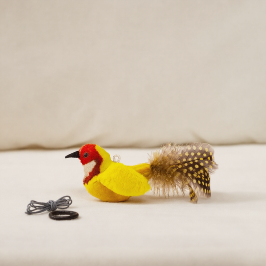 Pawlio FlutterWing interactive bird cat toy, clean product shot
