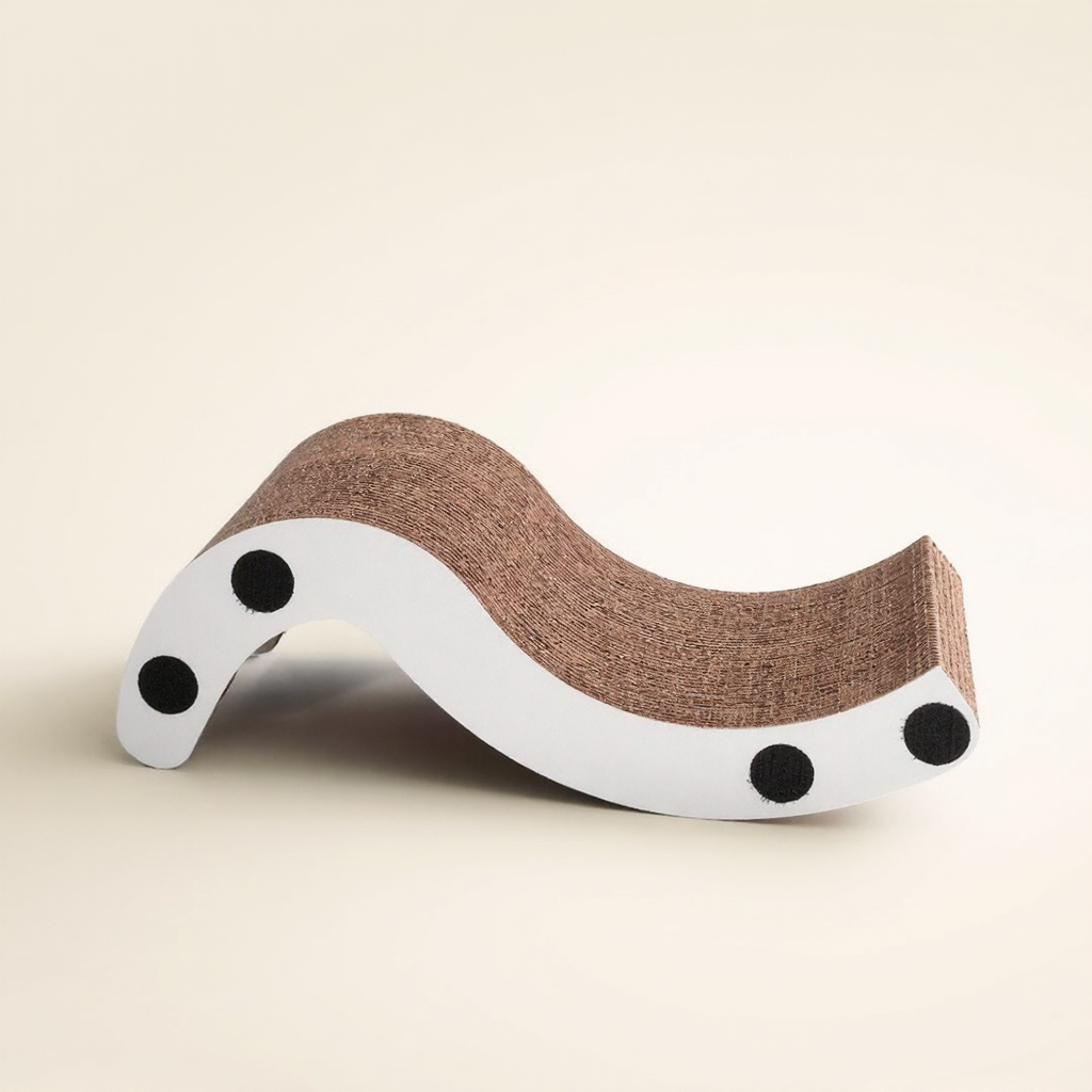 Pawlio Harmony cat scratcher, clean product shot